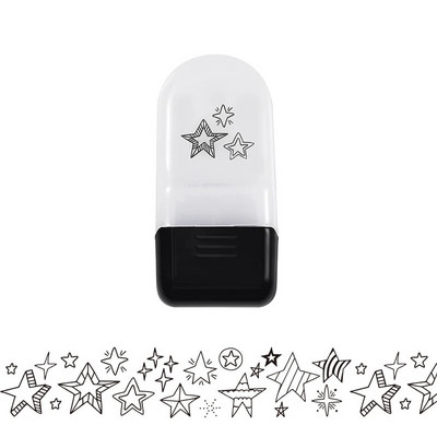 Μοτίβο κινουμένων σχεδίων Rolling Stamp Flower DIY Creative Seal Graffiti Εγχειρίδιο DIY Roller Lace Decoration Stationery Journal Supplies