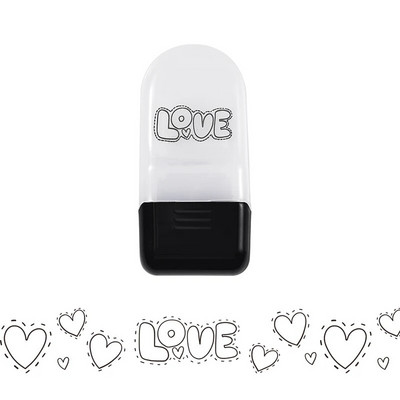 Μοτίβο κινουμένων σχεδίων Rolling Stamp Flower DIY Creative Seal Graffiti Εγχειρίδιο DIY Roller Lace Decoration Stationery Journal Supplies