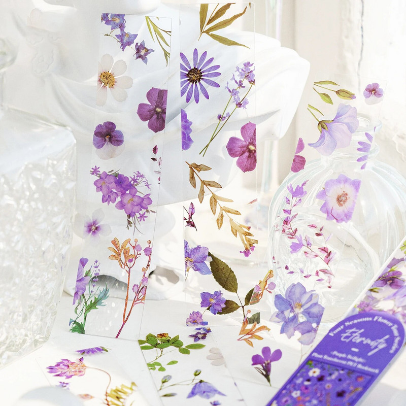 5 TK Taim Järjehoidja PVC Poolläbipaistev Lugemisraamat Märk Retro lillelehe marker Kirjatarbed Koolitarbed Naistele Tüdrukute kingitus