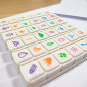 6 Σχέδια Press Inkpad Stamps Kawaii Self Ink Reward Stamps Kids Encourage Seal DIY Art Crafts Κορεατικά χαρτικά προμήθειες γραφείου