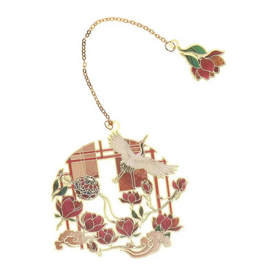 Kinietiško stiliaus žalvaris Žymė kutais pakabukas Retro knygos segtukas Metalinis puslapių žymėjimas studentams Dovanų raštinės reikmenys Mokykliniai biuro reikmenys