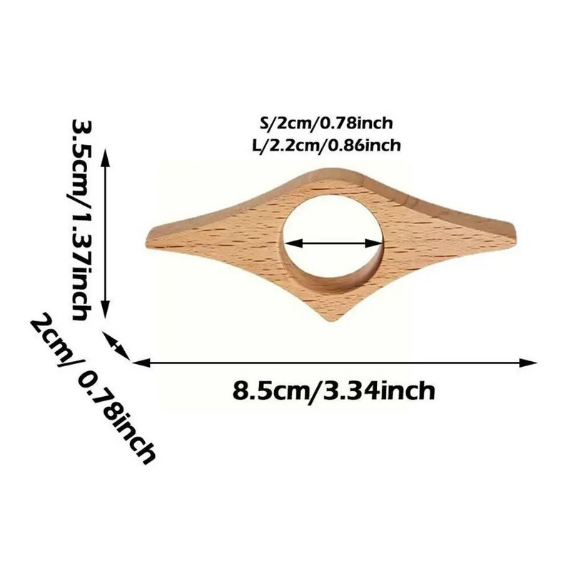 Hot Wooden Thumb Bookmark One Hand Reading Thumb Book Support Βιβλίο βάσης σελίδας για λάτρεις βιβλίων γραφείου Εργαλεία βοηθημάτων γρήγορης ανάγνωσης