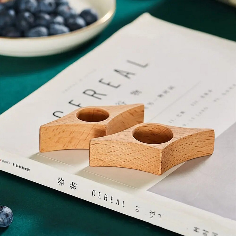 Hot Wooden Thumb Bookmark One Hand Reading Thumb Book Support Βιβλίο βάσης σελίδας για λάτρεις βιβλίων γραφείου Εργαλεία βοηθημάτων γρήγορης ανάγνωσης