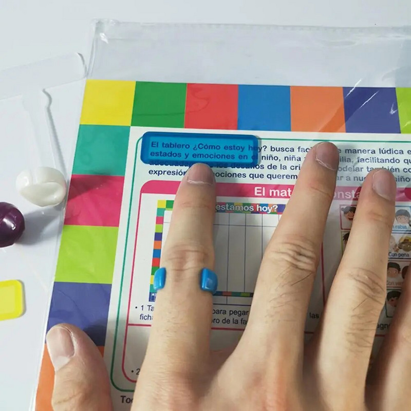 Nurodytos skaitymo juostelės pirštu žymeklis Fokuso disleksijos priemonės vaikams, hiperaktyviems ankstyviems skaitytojams Vaikų skaitymo didintuvas