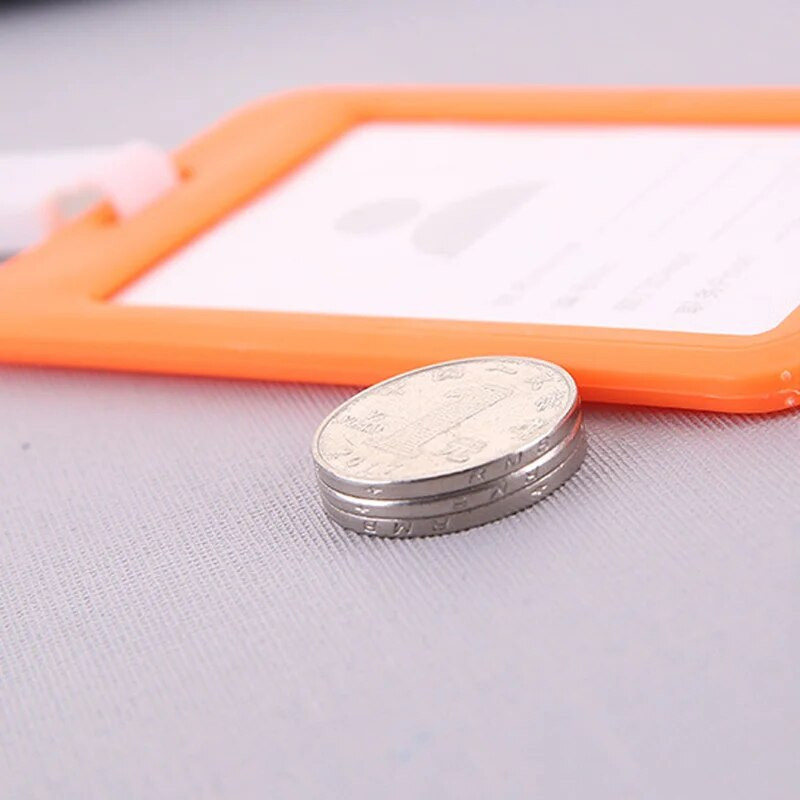 Κάτοχος κάρτας 1 τμχ Όνομα ταυτότητας Κάλυμμα κάρτας εργασίας Κάτοχοι κάρτας εργασίας Σήμα ταυτότητας εργασίας με θήκη για κάρτα με κορδόνι