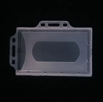 1 tk plastikust ID-kaardi märgihoidja Üliõpilastöötaja töö ID hoidik ärinäituse jaoks Kontoritarvete õdede tarvikud