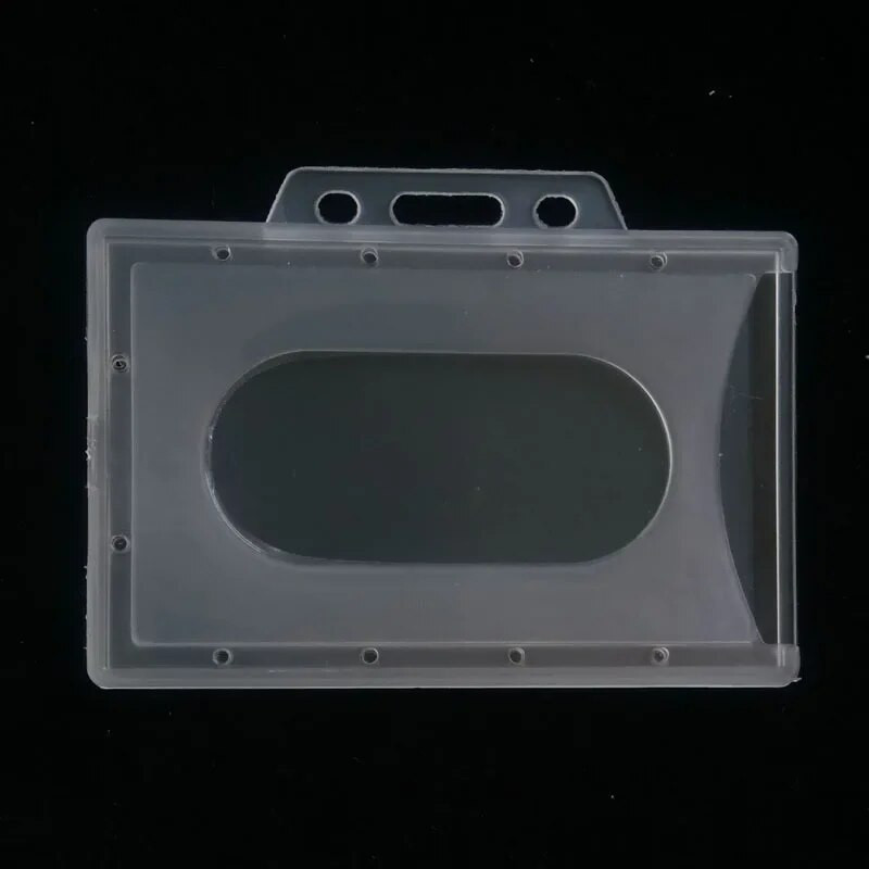 1 tk plastikust ID-kaardi märgihoidja Üliõpilastöötaja töö ID hoidik ärinäituse jaoks Kontoritarvete õdede tarvikud