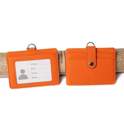 Paelad ID märgihoidja nahast bussipileti ümbris, meeste naiste panga krediitkaardi hoidja rihma kaardihoidja