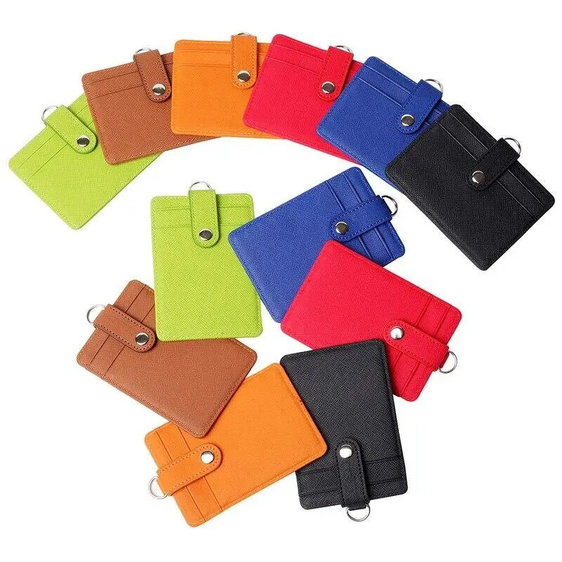Paelad ID märgihoidja nahast bussipileti ümbris, meeste naiste panga krediitkaardi hoidja rihma kaardihoidja