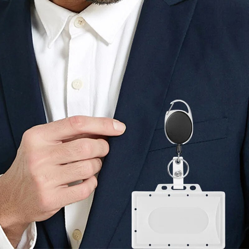 1 tk ID silt Töötajate tööpassi kaardi omanik Ettevõtte töötaja nime märkide hoidja õe isikutunnistuse hoidja kaardi ümbrise kaane tarvikud