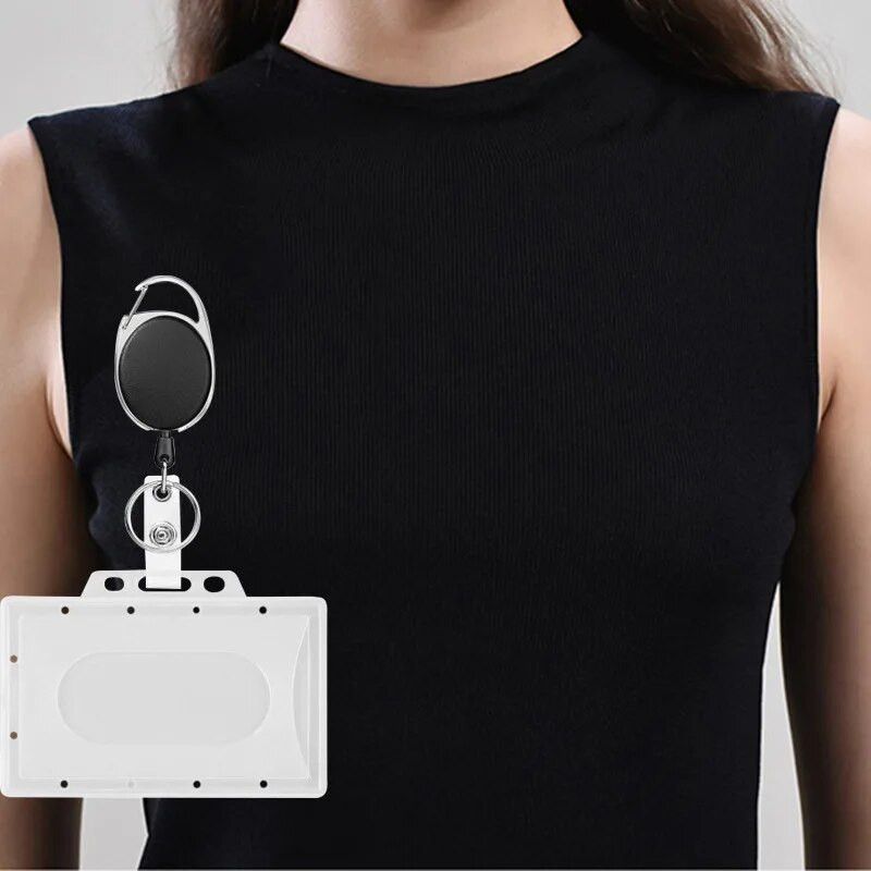 1 tk ID silt Töötajate tööpassi kaardi omanik Ettevõtte töötaja nime märkide hoidja õe isikutunnistuse hoidja kaardi ümbrise kaane tarvikud