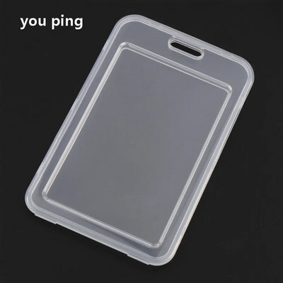 Augstas kvalitātes caurspīdīga krāsu karte Sievietes Vīrieši Studentu autobusu kartes žetonu turētājs Kredītkartes Bankas ID karte Skolas piederumi