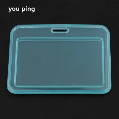 Augstas kvalitātes caurspīdīga krāsu karte Sievietes Vīrieši Studentu autobusu kartes žetonu turētājs Kredītkartes Bankas ID karte Skolas piederumi