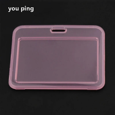 Augstas kvalitātes caurspīdīga krāsu karte Sievietes Vīrieši Studentu autobusu kartes žetonu turētājs Kredītkartes Bankas ID karte Skolas piederumi