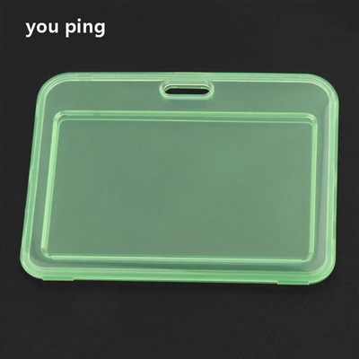 Augstas kvalitātes caurspīdīga krāsu karte Sievietes Vīrieši Studentu autobusu kartes žetonu turētājs Kredītkartes Bankas ID karte Skolas piederumi