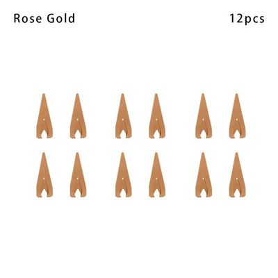 12 tk. Õõnes metallist positsioneeriv järjehoidja hoidik Leheküljed Raamatuklipp Loovus Õõnes õpilaste Lugemismärgid Kirjatarbed