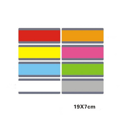 8 bucăți Ajutor cu dislexie pentru copii de școală de cristal Benzi de lectură ghidate Benzi de evidențiere Semne de carte de evidențiere acoperite colorate