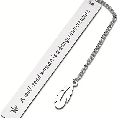 MOHAMM 1 tk roostevabast terasest kirjaga loosungi järjehoidja lehtede jaoks Raamatute lugejate lastekogu