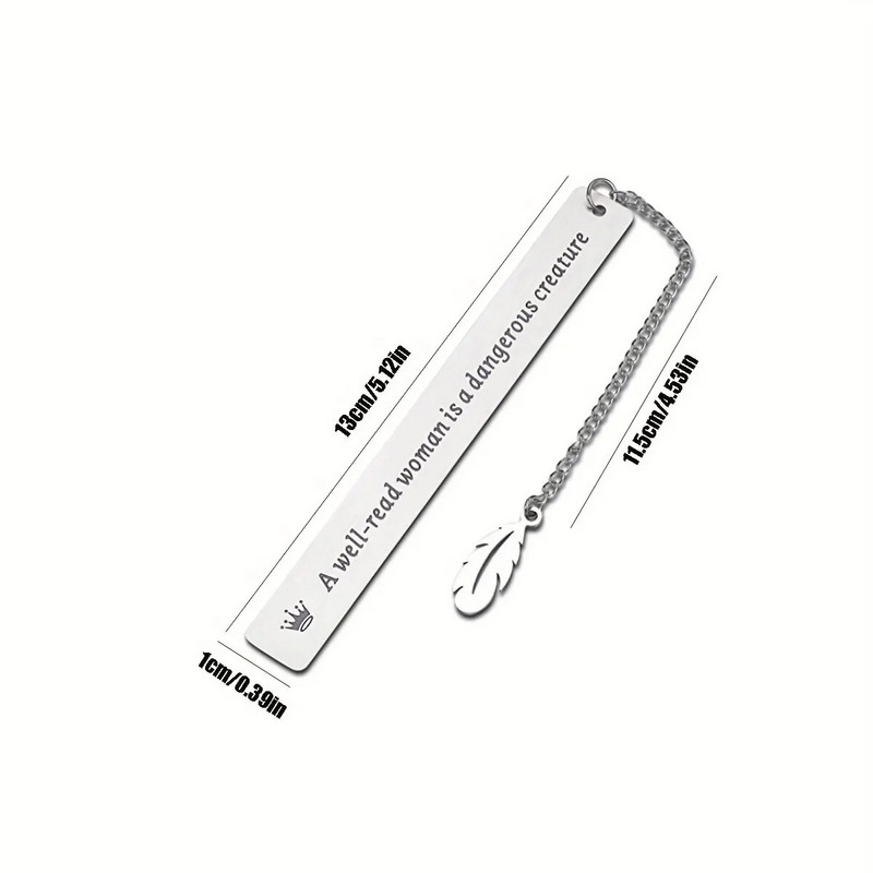 MOHAMM 1 tk roostevabast terasest kirjaga loosungi järjehoidja lehtede jaoks Raamatute lugejate lastekogu