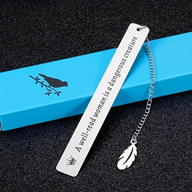 MOHAMM 1 tk roostevabast terasest kirjaga loosungi järjehoidja lehtede jaoks Raamatute lugejate lastekogu