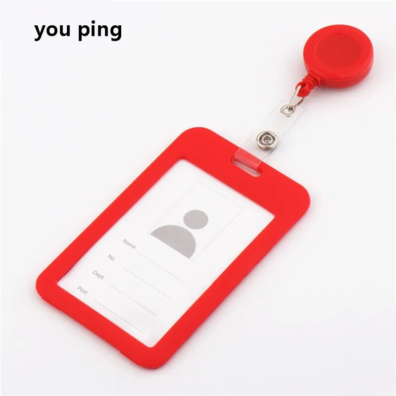 Aukštos kokybės 12 spalvų kortelės dangtelis Autobuso kortelės ištraukiamas ženklelio laikiklis Verslo kreditinės kortelės Banko ID kortelės mokyklinės prekės