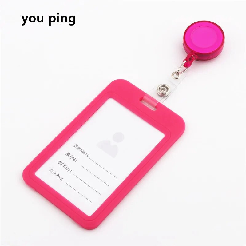 Aukštos kokybės 12 spalvų kortelės dangtelis Autobuso kortelės ištraukiamas ženklelio laikiklis Verslo kreditinės kortelės Banko ID kortelės mokyklinės prekės