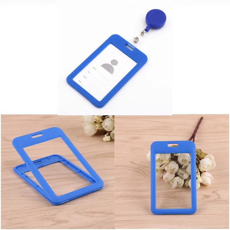 Aukštos kokybės 12 spalvų kortelės dangtelis Autobuso kortelės ištraukiamas ženklelio laikiklis Verslo kreditinės kortelės Banko ID kortelės mokyklinės prekės