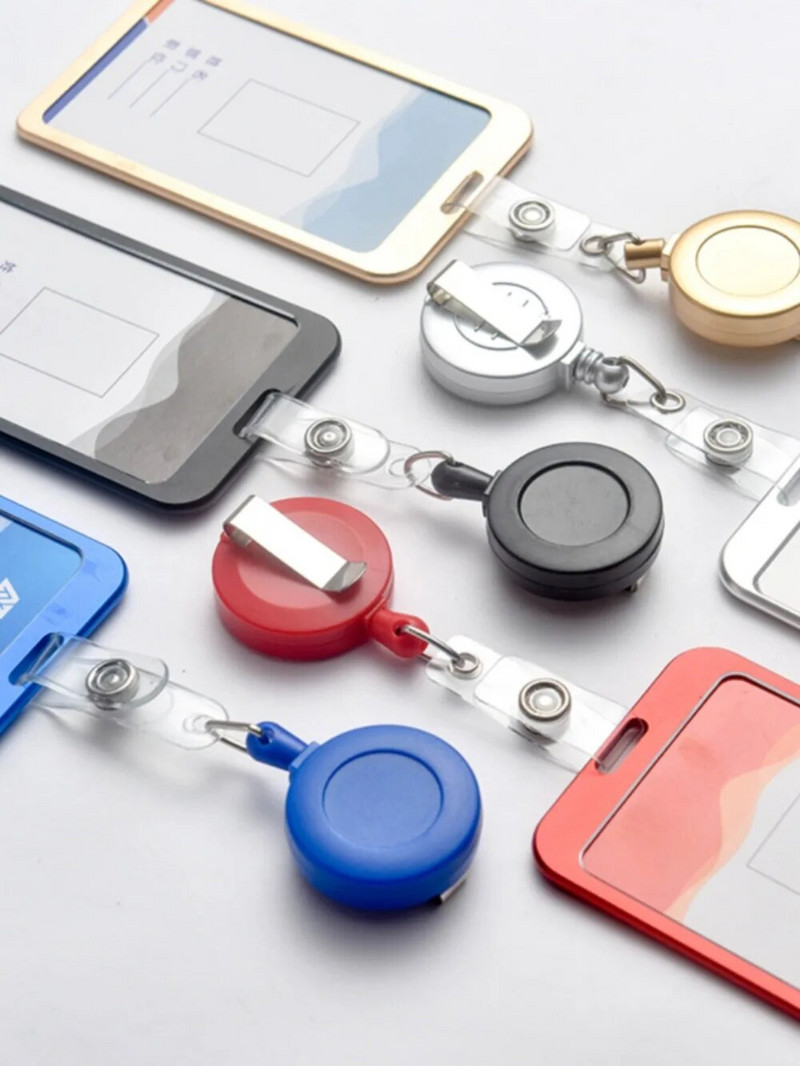 Ettevõtte töötaja silt Alumiiniumisulamist märkide hoidik kontoritöötajatele ID-kaart Tühjenda pääse Nimi Töö Mandaat Varrukas Riputa Pael