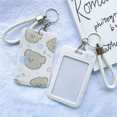 Γυναικεία ανδρική θήκη επαγγελματικής κάρτας Cartoon Χαριτωμένα Κάτοχοι πιστωτικών καρτών Κάτοχοι πιστωτικών καρτών Τραπεζικής ταυτότητας Κάτοχοι σήματος κάρτας Μανίκι Κάλυμμα κάρτας φοιτητικού λεωφορείου