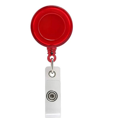 Akrüülist tööloa ümbris sõrmega tõmbamise tõuke stiil ID silt Nimi märgi omanik Töötaja passi töökaardi hoidja ümbris