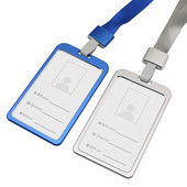Suport metalic pentru carduri cu șnur pentru card de autentificare