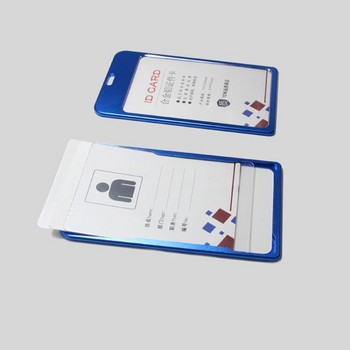 Μεταλλική θήκη κάρτας με κορδόνι για κάρτα διαπιστευτηρίων Κάλυμμα κάρτας πόρτας για σήματα Κλιπ Αξεσουάρ γραφείου