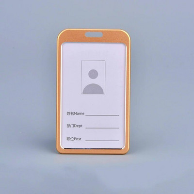 Suport metalic pentru carduri cu șnur pentru card de autentificare