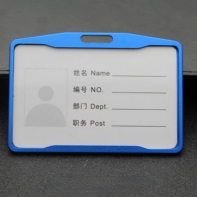 Suport metalic pentru carduri cu șnur pentru card de autentificare