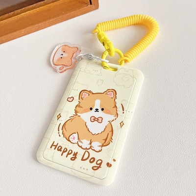 INS Cartoon Θήκη φωτογραφικής κάρτας Χαριτωμένο Ζώο ID Τράπεζα Πιστωτική θήκη Τσάντα Κρεμαστό Idol Φωτογραφία Κάρτα μανίκια Σχολική γραφική ύλη