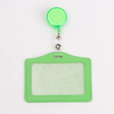 PU-kaardihoidja Sissetõmmatavad märgirullid IC-/ID-kaardi hoidik Töökaart Transpordikaardikohver Õde arsti äritarbed