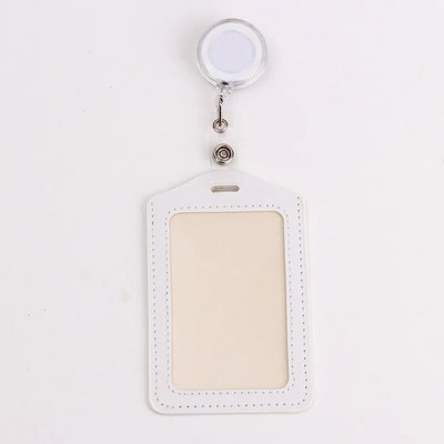 PU-kaardihoidja Sissetõmmatavad märgirullid IC-/ID-kaardi hoidik Töökaart Transpordikaardikohver Õde arsti äritarbed