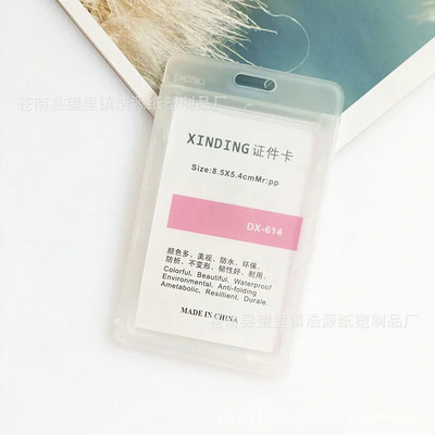 Διαφανές Κάλυμμα Κάρτας Εργασίας Κάρτα Προσωπικού Λεωφορείο Κάλυμμα Κάρτας Εργασίας Μανίκι Κάτοχος Ταυτότητας Σήματα Θήκη Καθαρισμός Τράπεζας Προστατευτικό Πιστωτικής Κάρτας Ετικέτα στήθους