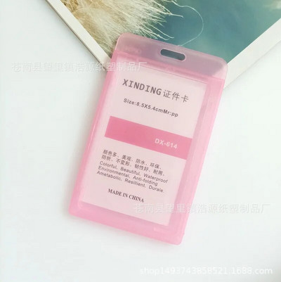 Διαφανές Κάλυμμα Κάρτας Εργασίας Κάρτα Προσωπικού Λεωφορείο Κάλυμμα Κάρτας Εργασίας Μανίκι Κάτοχος Ταυτότητας Σήματα Θήκη Καθαρισμός Τράπεζας Προστατευτικό Πιστωτικής Κάρτας Ετικέτα στήθους