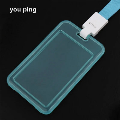 Uus läbipaistev kate Naised Mehed Üliõpilaste bussikaart Lint Pael Märgihoidja Ärikrediitkaardid Panga ID-kaart