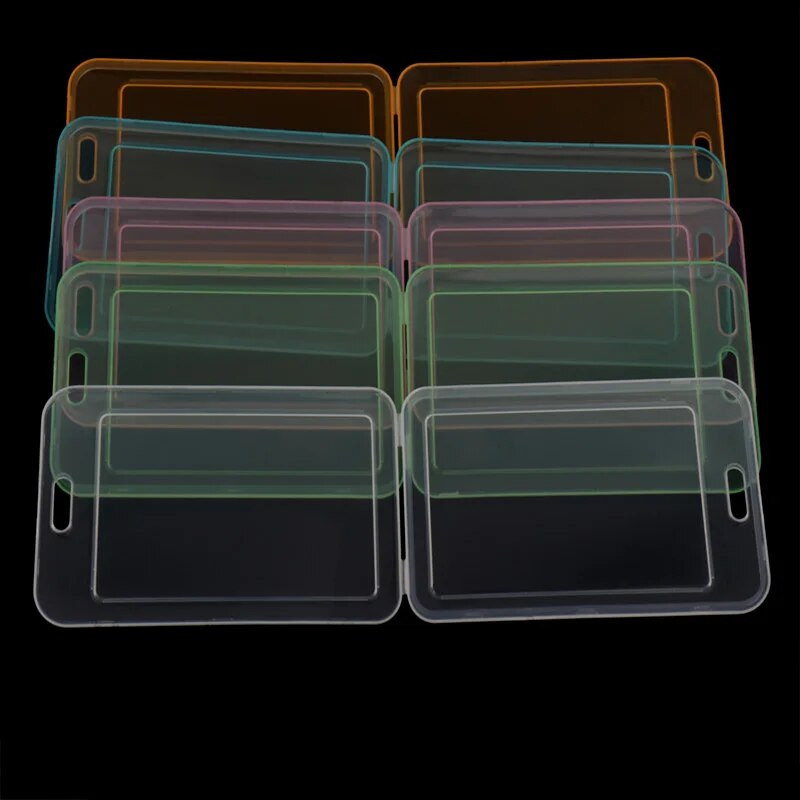 Uus läbipaistev kate Naised Mehed Üliõpilaste bussikaart Lint Pael Märgihoidja Ärikrediitkaardid Panga ID-kaart