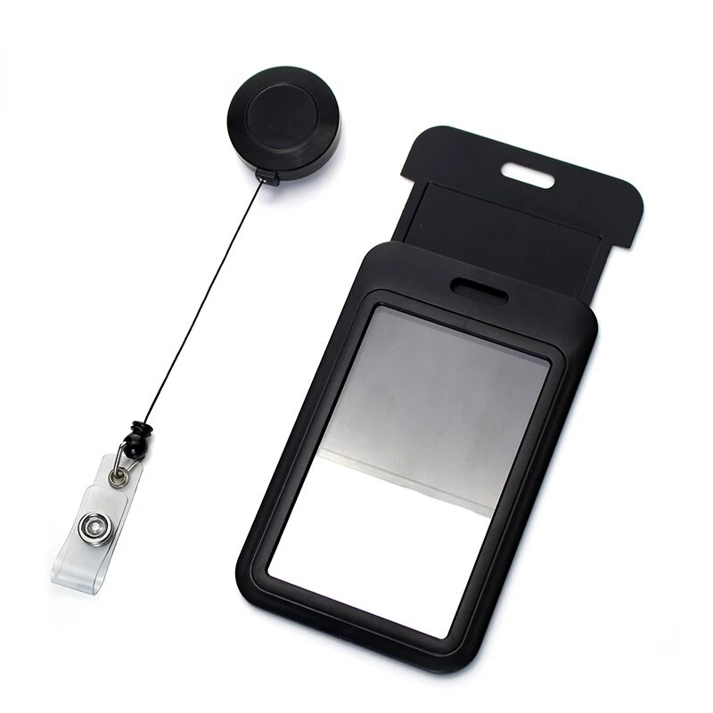 1 τμχ Νοσοκομειακή αναδιπλούμενη πλαστική βάση θήκης καρούλι Νοσοκόμας Έκθεση κάρτας Όνομα κάρτας Κάτοχος σήματος Αναλώσιμα γραφείου