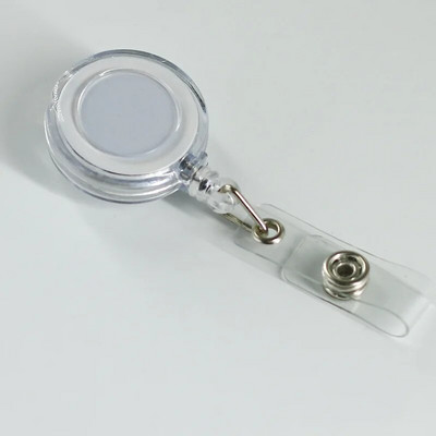 1 pc Suport card retractabil pentru insignă Asistentă Doctor Expoziție ID Card Nume Suport insignă Rechizite școlare de birou