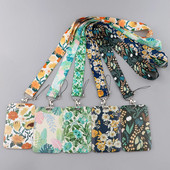 Μικρά Φρέσκα Φύλλα Κορδόνι Λουλούδια Λουράκι λαιμού για Κάρτα ταυτότητας Κλειδί Ιμάντες κινητού Θήκη σήματος DIY Αξεσουάρ τηλεφώνου με σχοινί