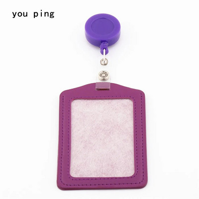 Υψηλής ποιότητας 620 Horizontal of Vertical Card μανίκι Κάτοχος πιστωτικού σήματος κορδόνια ετικέτα ονόματος νοσοκόμας Αξεσουάρ θήκη ταυτότητας