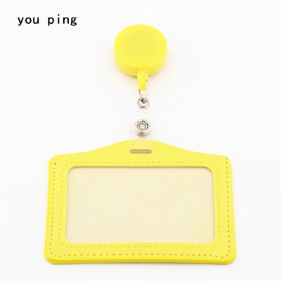 Υψηλής ποιότητας 620 Horizontal of Vertical Card μανίκι Κάτοχος πιστωτικού σήματος κορδόνια ετικέτα ονόματος νοσοκόμας Αξεσουάρ θήκη ταυτότητας