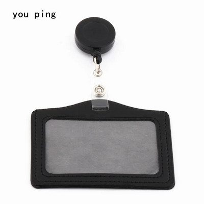 Υψηλής ποιότητας 620 Horizontal of Vertical Card μανίκι Κάτοχος πιστωτικού σήματος κορδόνια ετικέτα ονόματος νοσοκόμας Αξεσουάρ θήκη ταυτότητας