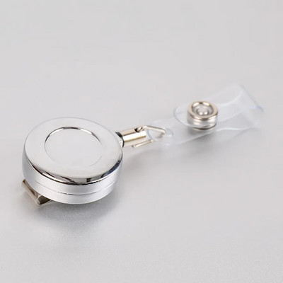 1 τμχ Κάλυμμα κάρτας εργασίας από κράμα αλουμινίου Κάλυμμα θήκης πρόσβασης νοσοκόμας ταυτότητας ετικέτας Θήκη σήματος με αναδιπλούμενο σήμα ABS Σήμα προσωπικού γραφείου