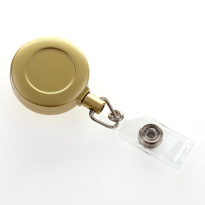 1 τμχ Κάλυμμα κάρτας εργασίας από κράμα αλουμινίου Κάλυμμα θήκης πρόσβασης νοσοκόμας ταυτότητας ετικέτας Θήκη σήματος με αναδιπλούμενο σήμα ABS Σήμα προσωπικού γραφείου