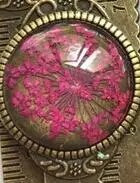 1 tk loominguline retropronks ümmargune järjehoidja 10 cm joonlaud vintage metallist värvilised lillelised klaasist kalliskivid raamatulehe markerina